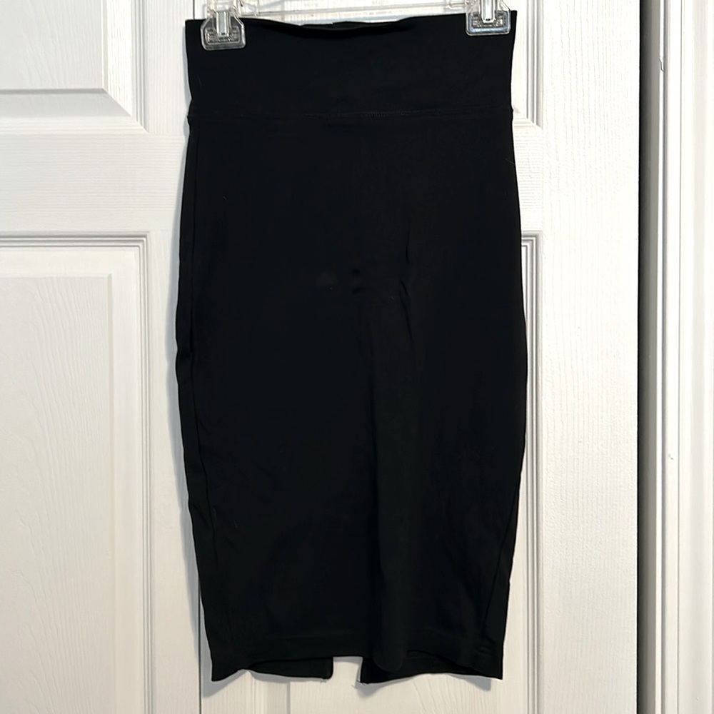High waisted bodycon pencil skirt